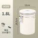 HL2043 Stainless steel sealed jar (1.8L) - EDLE SDN. BHD.