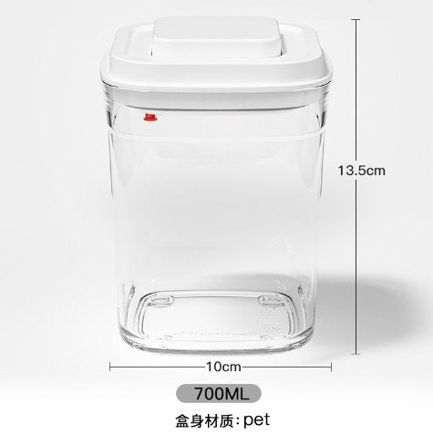 HL2045 Push - type transparent sealed jar (700ML) - EDLE SDN. BHD.