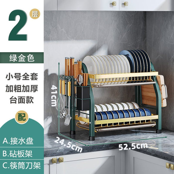 HL9010 Double layer Dish storage rack (small size) - EDLE SDN. BHD.