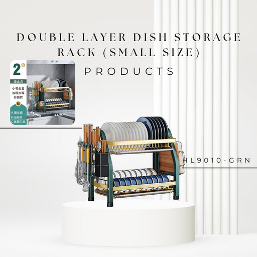 HL9010 Double layer Dish storage rack (small size) - EDLE SDN. BHD.