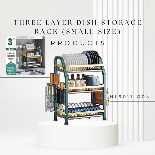 HL9011 Three layer Dish storage rack (small size) - EDLE SDN. BHD.