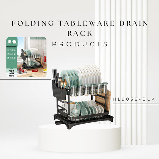 HL9038 Folding tableware drain rack - EDLE SDN. BHD.