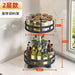 HL9049 Double layer Rotating spice rack (Round) - EDLE SDN. BHD.