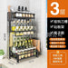 HL9068 Kitchen storage rack (3 - layer complete set) - EDLE SDN. BHD.