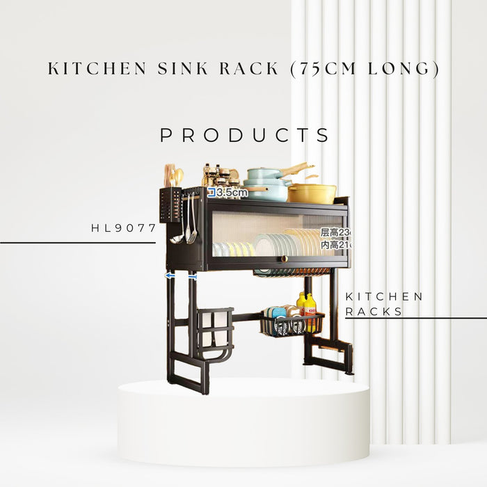 HL9077 Kitchen sink rack (75cm long) - EDLE SDN. BHD.