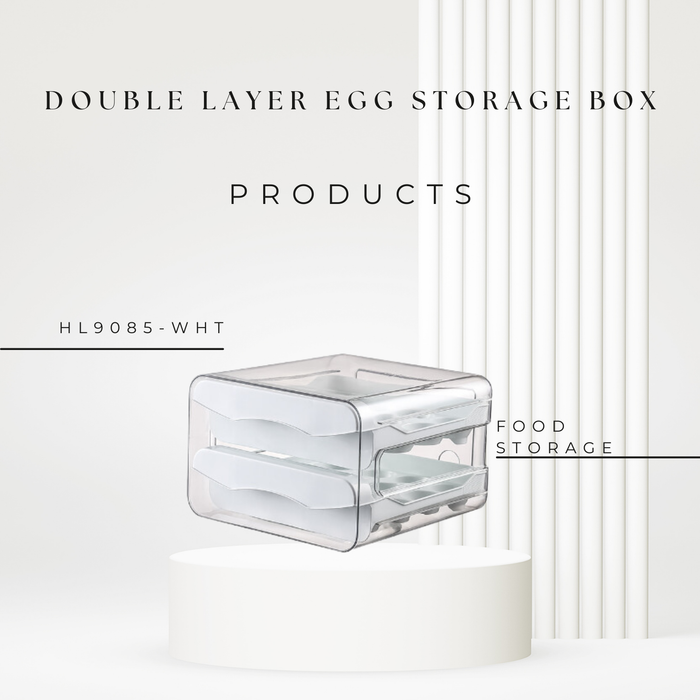 HL9085 Double layer egg storage box