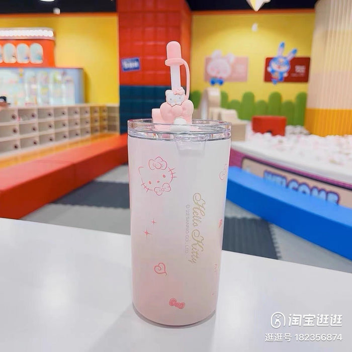 HL1012 HELLO KITTY Pasta Meets Straw Cup - EDLE SDN. BHD.