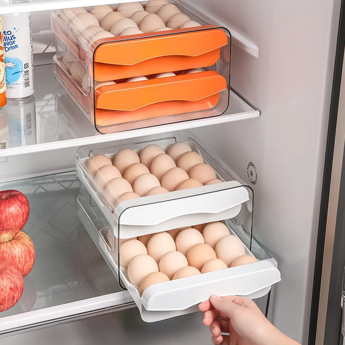 HL9085 Double layer egg storage box - EDLE SDN. BHD.