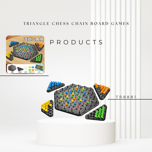 TR8881 Triangle Chess Chain Board Games - EDLE SDN. BHD.