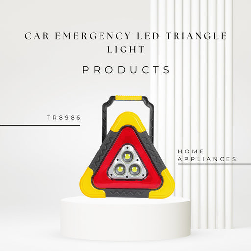 TR8986 Car Emergency LED Triangle Light - EDLE SDN. BHD.