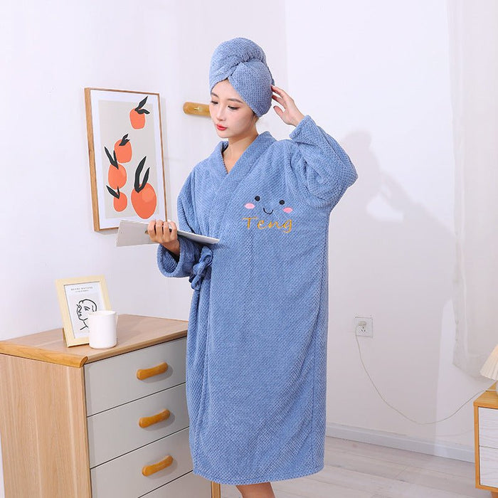 DH1058 Ladies bathrobe (Set) - EDLE SDN. BHD.