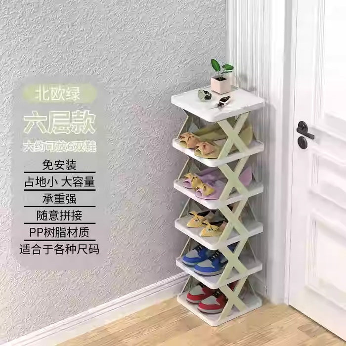 DH1056 Multi-layer folding shoe rack