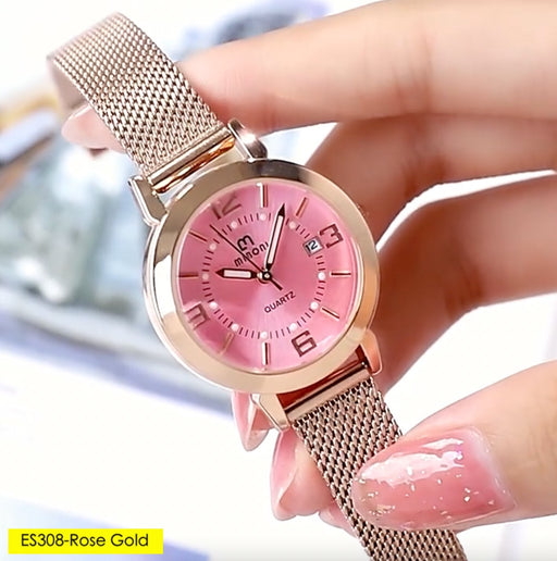 ES3008 - Rose Gold Mechanical Watch - EDLE SDN. BHD.