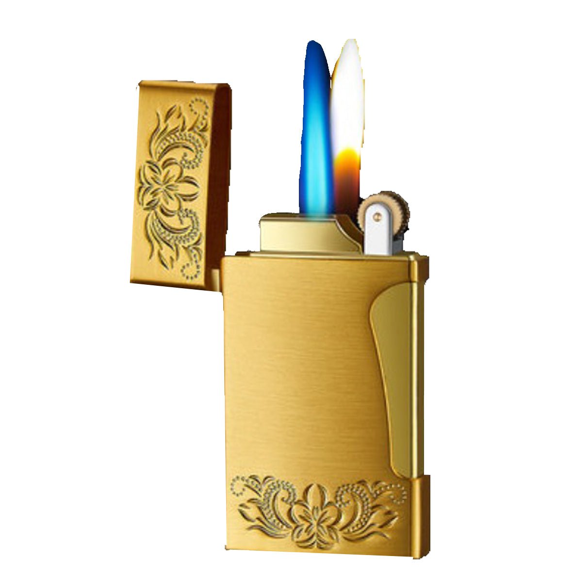 ES5001 Gold Jet Lighter - Premium Lighters & Matches from EDLE - Just $30! Shop now at EDLE SHOPPING